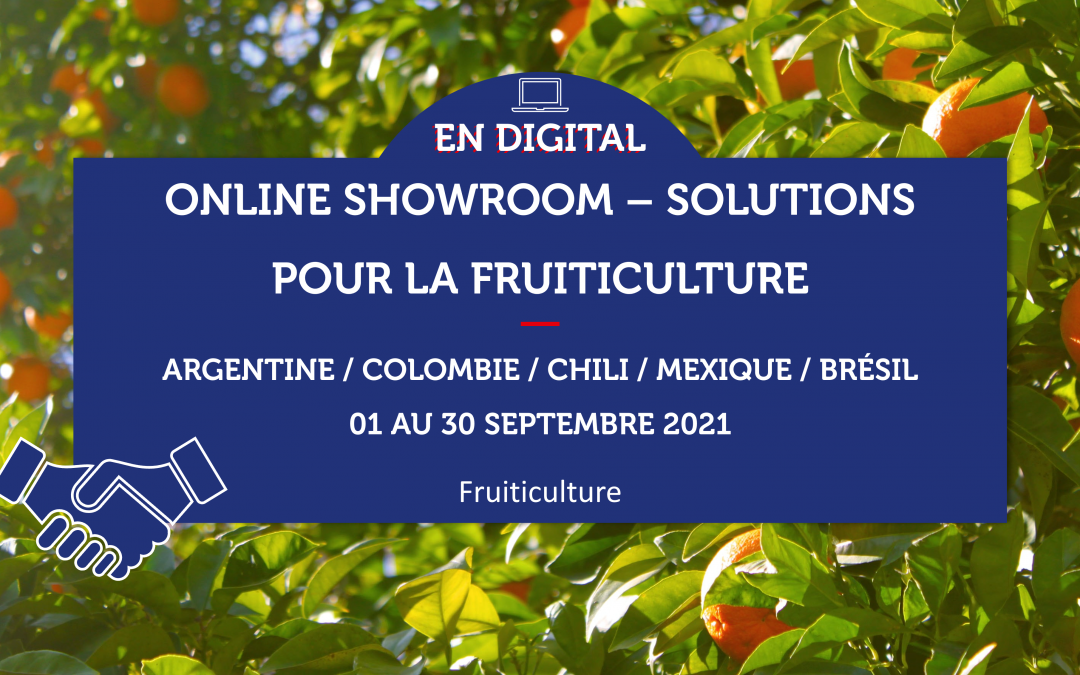 ARGENTINE / COLOMBIE / CHILI / MEXIQUE / BRÉSIL – Online showroom – Solutions pour la fruiticulture