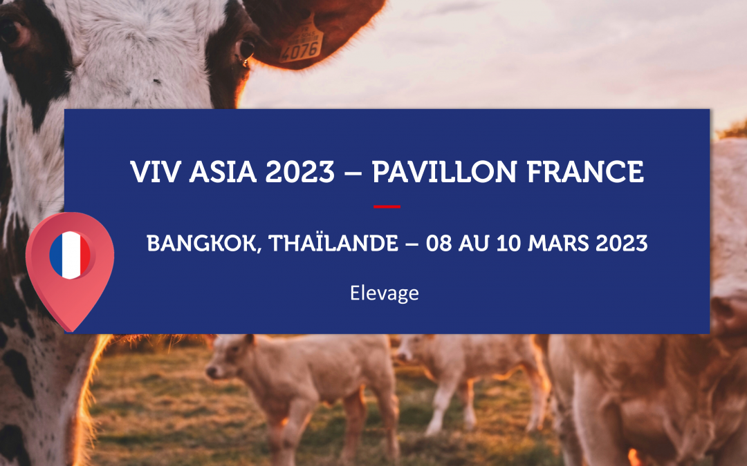 THAILANDE – VIV ASIA 2023 – Pavillon France Elevage